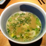 鳥おき - 〆の鶏がらスープ