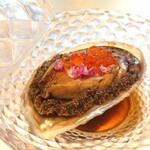 割烹 いま村 - アワビの柔らか煮