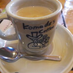 Komeda Kohiten - とっても美味しかったカフェオレ