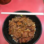 焼肉丼 十番 - ハラミ丼(並)