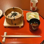 東京 芝 とうふ屋うかい - 2019鯛ご飯