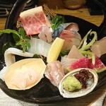 季節料理 薗 - 造り盛り合わせ