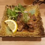 牛串 きらく - タンツラおろしポン酢