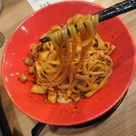 ENISHI総本店 - 麺のリフトアップ