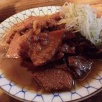 岸田屋 - もつ煮