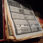 岸田屋 - 相撲番付表 一番下は昭和５０年の番付表