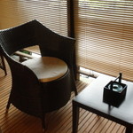 海石榴 - 中庭を眺めながら涼めます