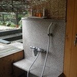 海石榴 - 露天にもシャワー付き