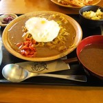 焼そば家 こう - カレー焼きそば定食