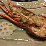 海石榴 - 伊勢海老鬼殻焼き