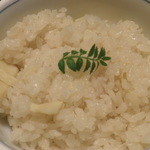 海石榴 - 筍ご飯