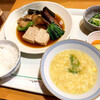まま屋 - 料理写真:ぎんだらの炊き合わせ（税込850円）ご飯少なめ、汁椀は中華風コーンスープ