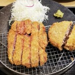 牛カツ京都勝牛 - 牛リブロースかつ牛メンチカツ御膳