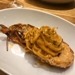 魚タリアン YO - オマール海老のパスタ。