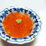 料亭 能登新 - はらこは全く塩辛くなく、ぷちぷち感が強くて、素材の甘みを感じる奥深い味わい