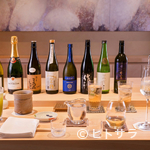 Azabu Juuban Hatano Yoshiki - 日本酒はもちろん、ワインなども幅広くご用意。