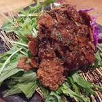 魚と肉　ASHIATO  - ローストビーフカツレツ