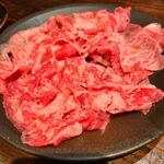 Horumombakamatsukin - 和牛あぶりユッケ　美味い肉