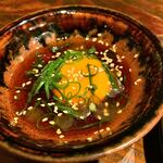 Horumombakamatsukin - あぶりユッケのタレ　美味
