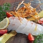Chef‘S Kitchen Shun - その日のオススメ鮮魚を使ったカルパッチョ!!