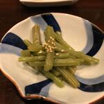 鳥田中 - 201906  お通し（赤みず）