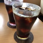 ハニームーンカフェ - アイスコーヒー×2
            カップはプラスチック