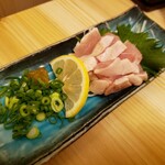 全席個室 居酒屋 九州料理 かこみ庵 - 種鶏の炙り刺し