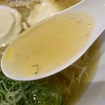黄金の塩らぁ麺 ドゥエイタリアン - らぁ麺フロマージュ¥960