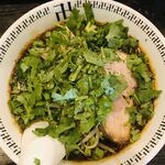 スパイス・ラー麺 卍力 西葛西店 - パクチー増し