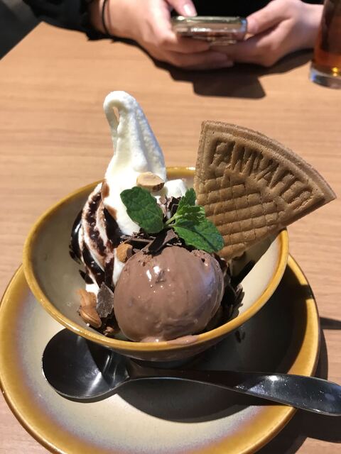 札幌パルコでチョコレートサンデー By Gabu4 閉店 オムライスとパンケーキoms 札幌パルコ店 オムス 西４丁目 オムライス 食べログ