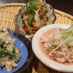 Kuu - 今宵のおばんざいおまかせ３種盛り６３０円