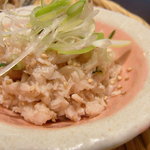 Kuu - ほぐし蒸し鶏の梅和え