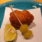 平和寿司 - 2019.12.河豚の唐揚げ