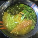 Emukitchen masayoshi - 塩ラーメンのアップ