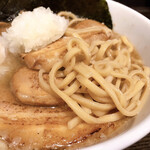 old school 中華そば Miya De La Soul - 麺