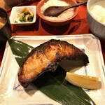 旬の味　たき下 - 黒むつ柚香焼き