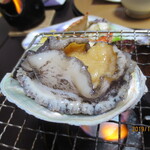 小松屋渚館 - アワビの残酷焼き