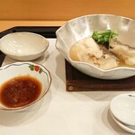 馬車道 大かわ - クエと豆腐の鍋