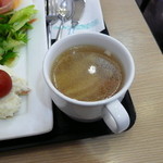 桜カフェ - セットのスープ