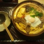 手作り麺処　みしま屋 - すき焼きうどん*