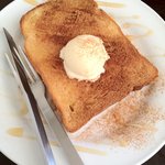 ザッシカフェ - シナモントースト