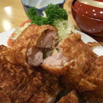 とんかつ とんき - ロース・串一本のせ「串カツアップ」