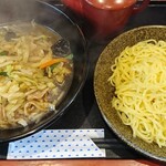 あら川亭 - 野菜つけ麺 ¥750