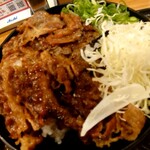 カルビ丼とスン豆腐専門店 韓丼 - 『カルビ丼並盛』税込み(550円)