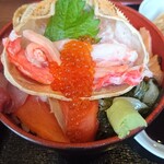 Ichibaryouri Karokou - 特選海鮮丼アップ