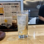 Kinjono Teppanyaki Tsudoi - 白梅酒(ソーダ割り)
