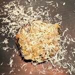 ろっかん - モクズガニと海老芋のぽてさら