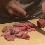 すが弥 - 蛇腹の塊を斬り付けます