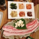 韓国料理屋　poZEN - サムギョプサルセット