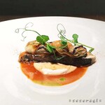 Le Caneton - 山口県産　鰆　牡蠣のソテー　アメリケーヌソース